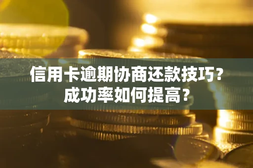 武汉信用卡逾期协商还款技巧？成功率如何提高？