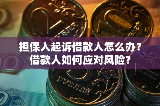 武汉担保人起诉借款人怎么办？借款人如何应对风险？