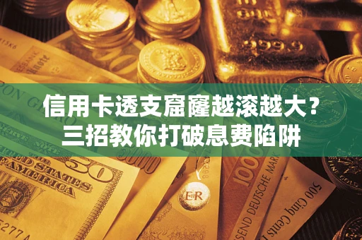 武汉信用卡透支窟窿越滚越大？三招教你打破息费陷阱